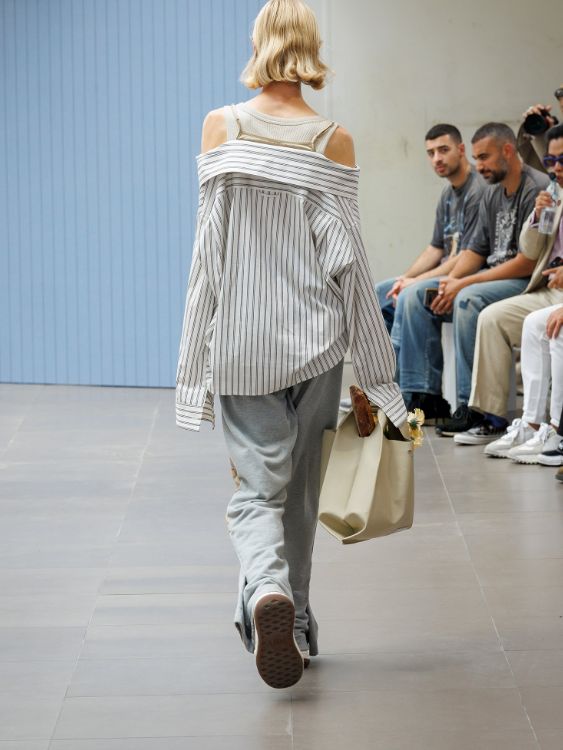 【レディース】 リサイズド スウェットパンツ - CLG PRINT RESIZED PT (GREY)