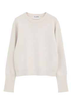 【26AW】ベーシックコンパクトニットトップス - BASIC COMPACT KNIT TOPS (IVORY)