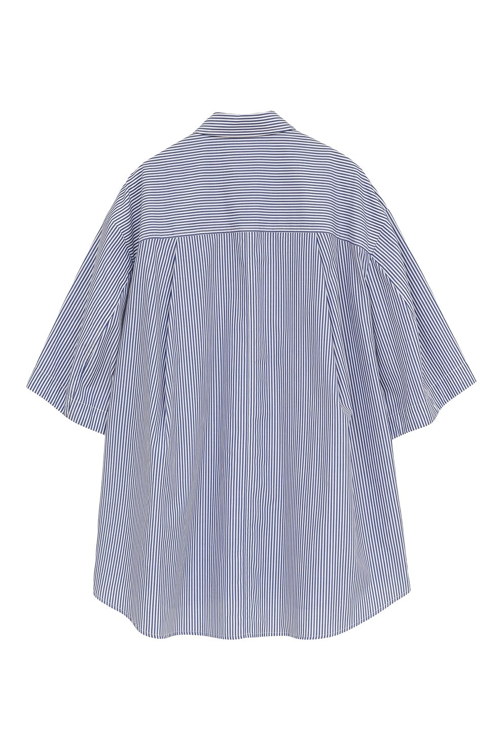 ハーフスリーブヒュージーシャツ - HALF SLEEVE HUGE SHIRTS (STRIPE)