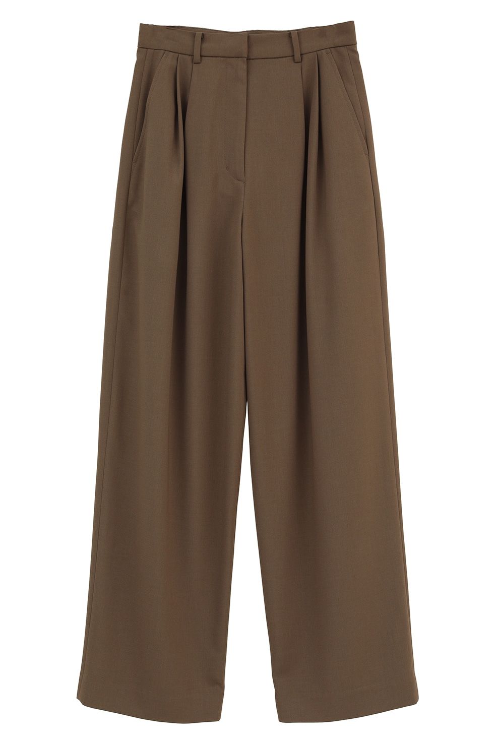 【26AW】ベーシックタックパンツ - BASIC TUCK PANTS (KHIKI)