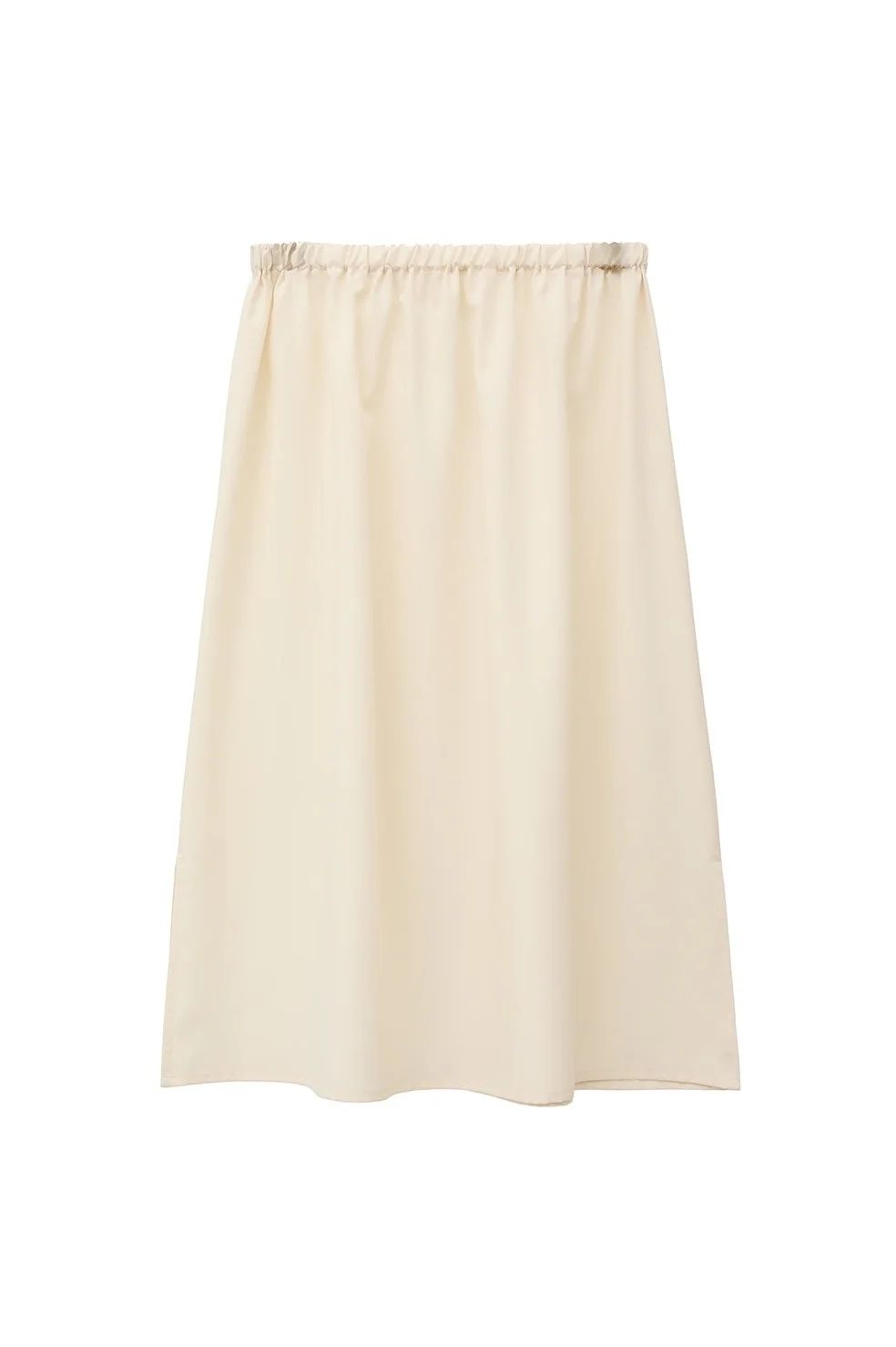 フォームスリーブワンピース -  FORM SLEEVE ONEPIECE IVORY