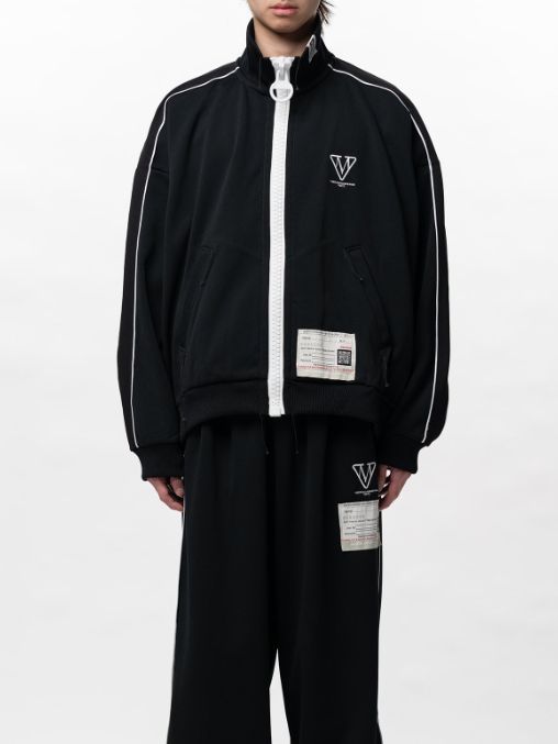 トラックジャケット - AMATEUR SWEN TK JK (BLACK)