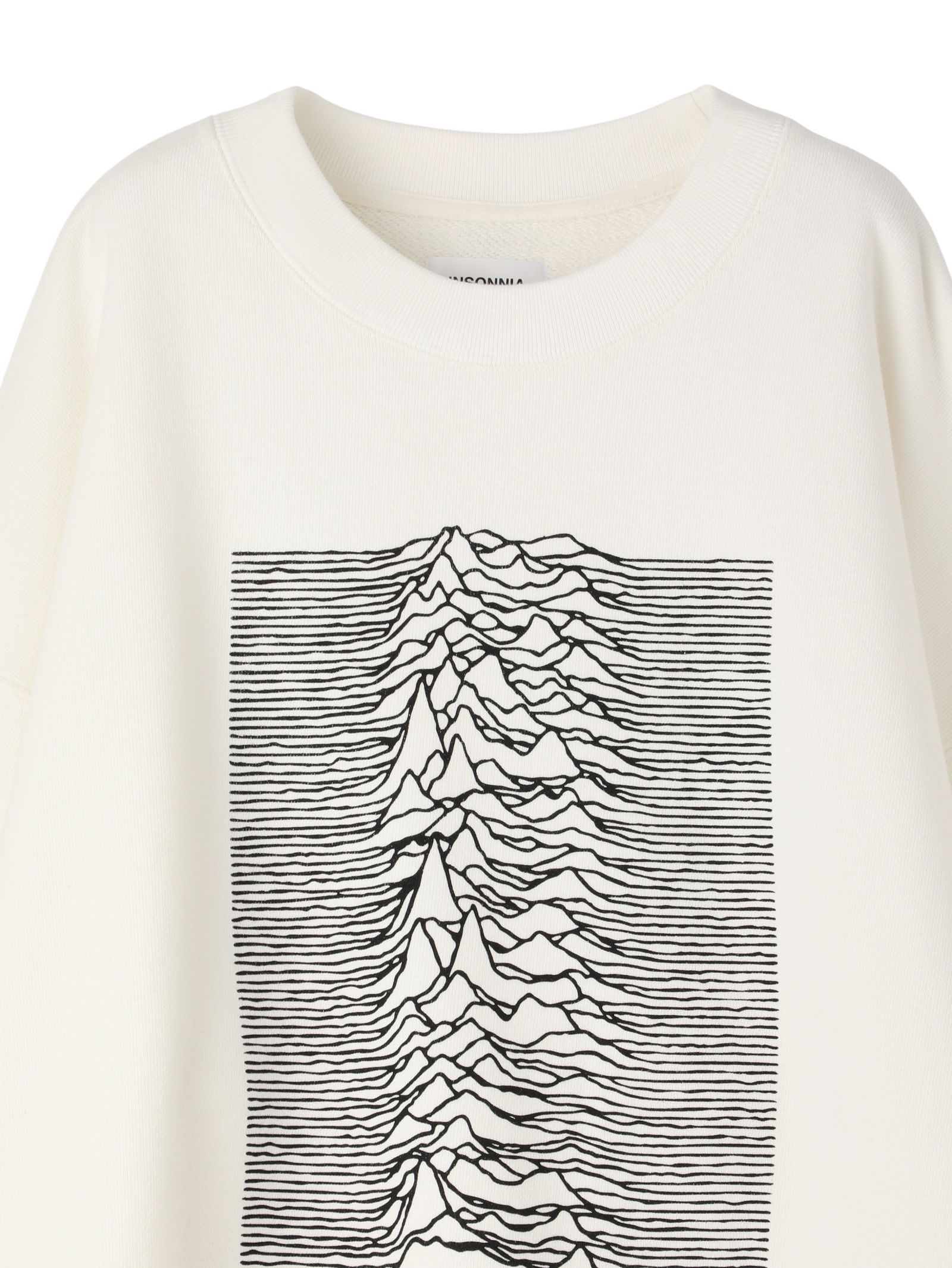 × JOY DIVISION UNKNOWN PLEASURES SWEAT ｜スウェット プルオーバー（WHITE）