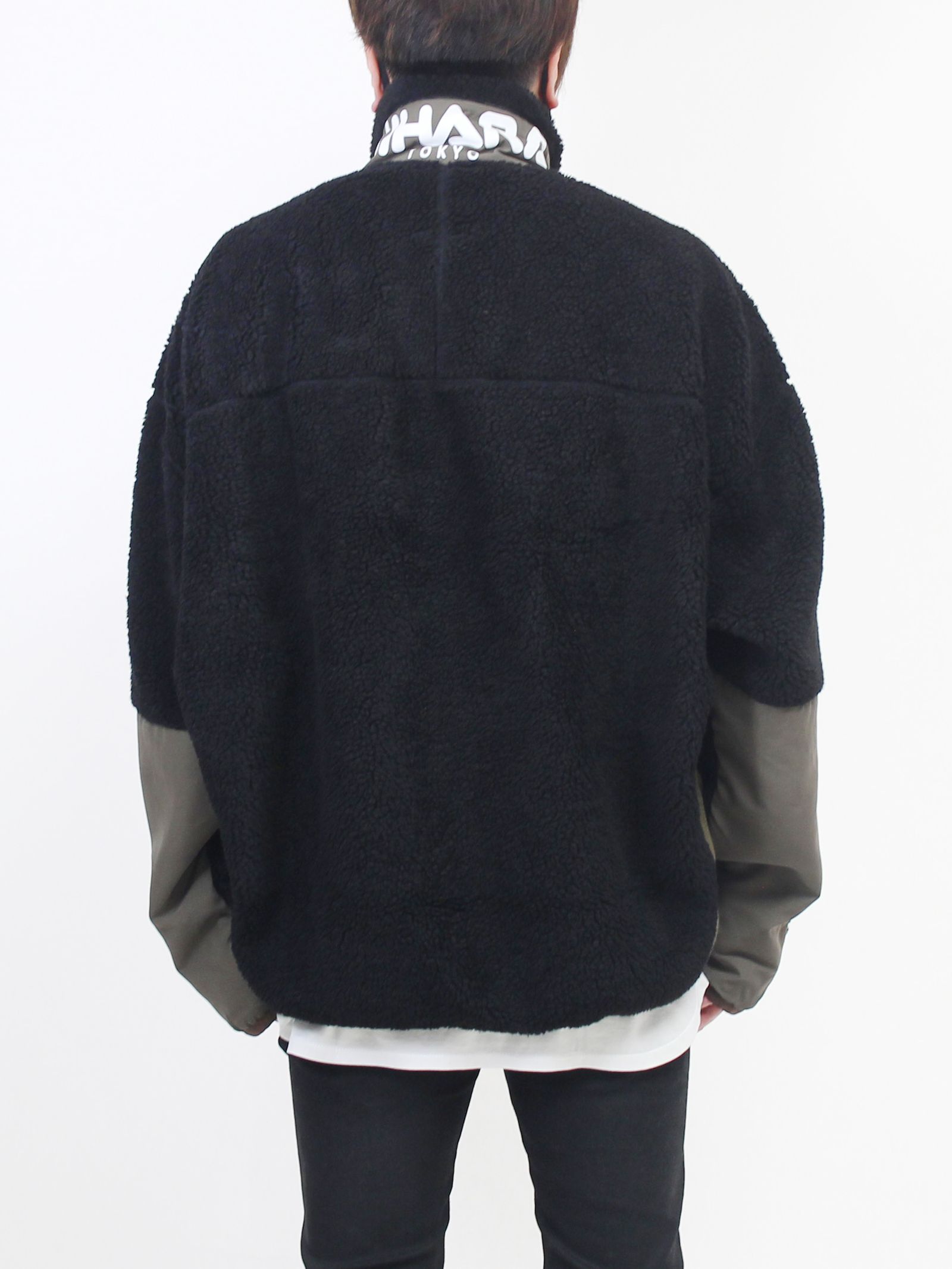 Maison MIHARA YASUHIRO - Wide Back Boa Blouson Black - ボアブルゾン | ADDICT WEB  SHOP