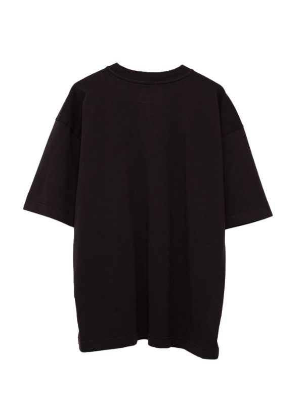 ヘビーウェイトジャージー ハーフスリーブTシャツ | Heavy Weight Jersey Half-sleeve T-shirt BLACK