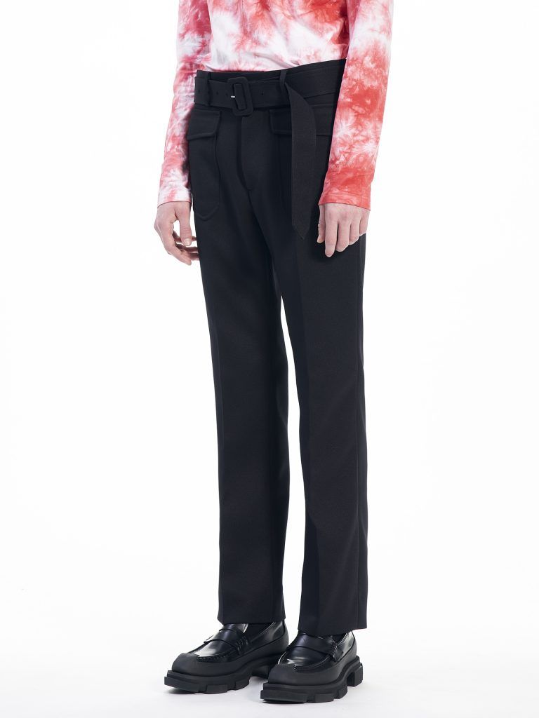 ベルテッドトラウザーズ - BELTED STANDARD TROUSERS