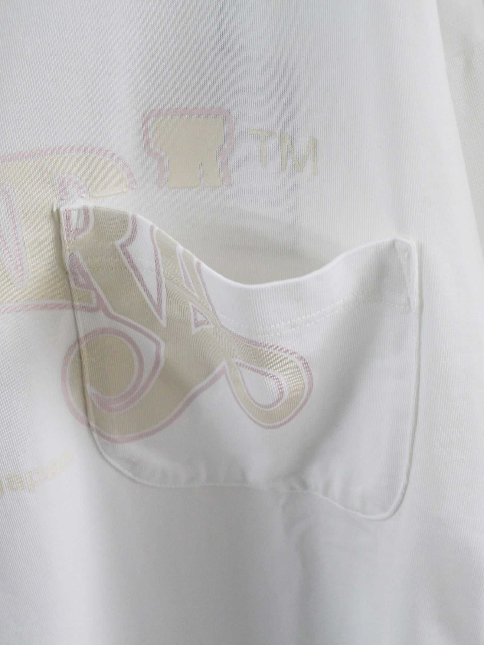 サスペンダーティーシャツ - suspendar T-shirt WHITE