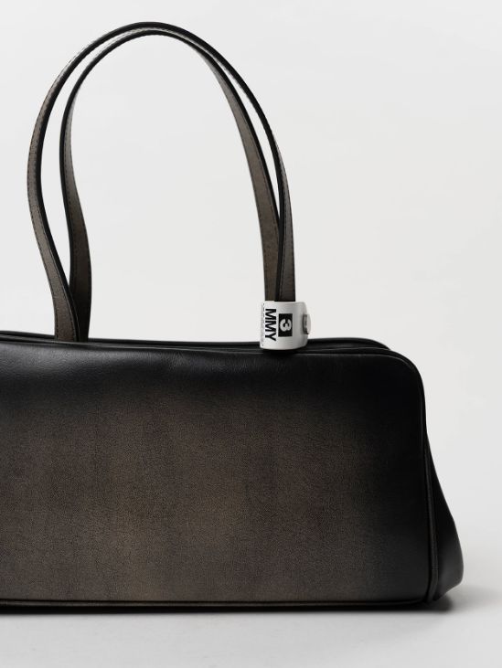 "ヴィンテージ" イースト-ウエスト バッグ- "VINTAGE" East-West Bag (BLACK)