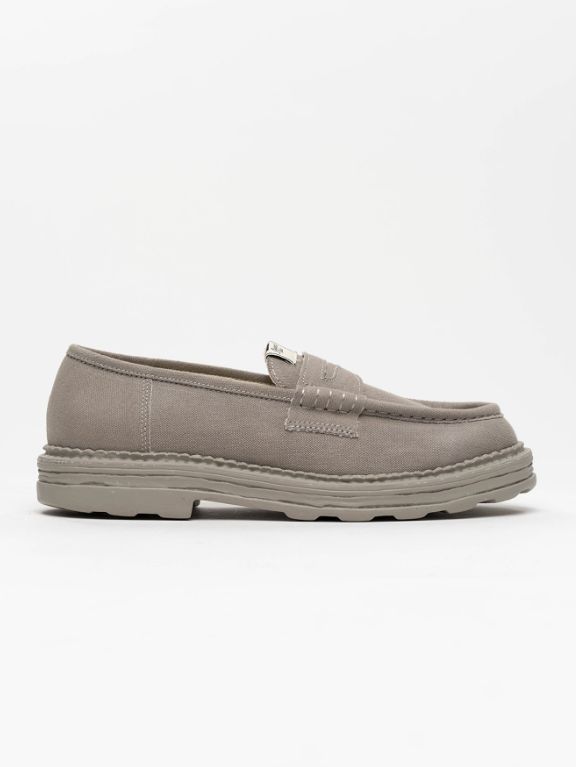 【ANDY / アンディ】 キャンバスローファー | Canvas Loafer (GREY)