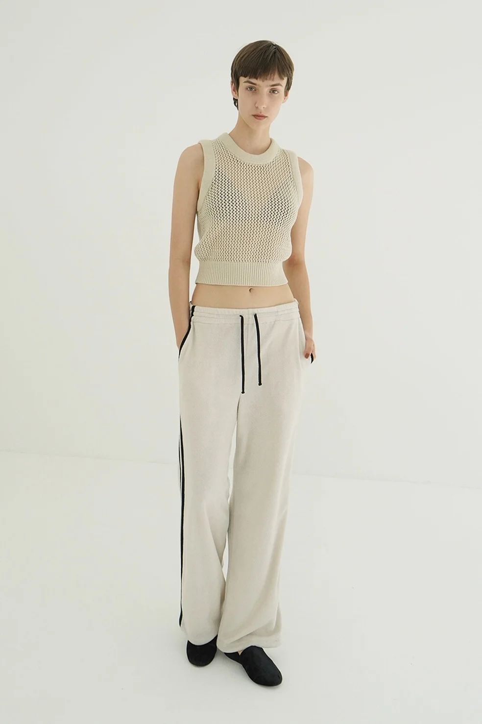 パンツ CLANE PILE LINE PANTS CLANE クラネ “PILE LINE PANTS” パイルラインパンツ | t / wo