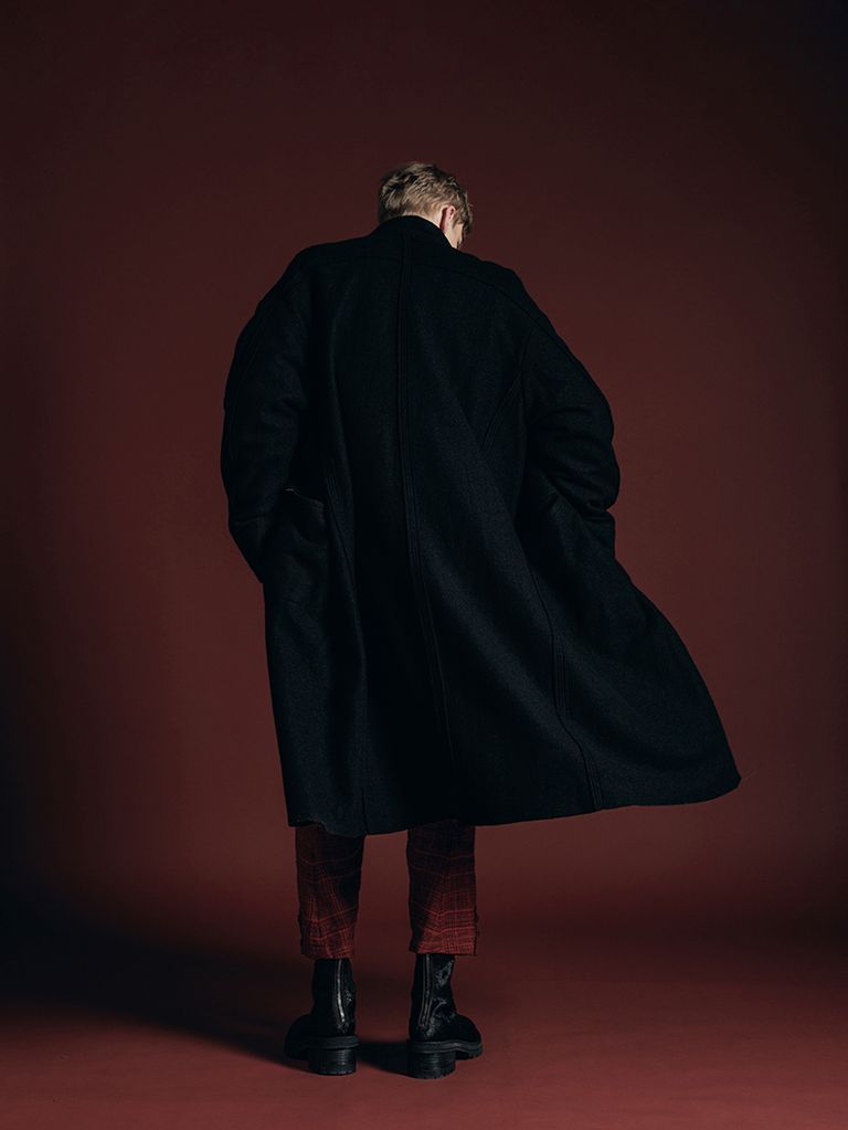 フィリングコート - fulling coat - VI-3632-06 - A-BLACK