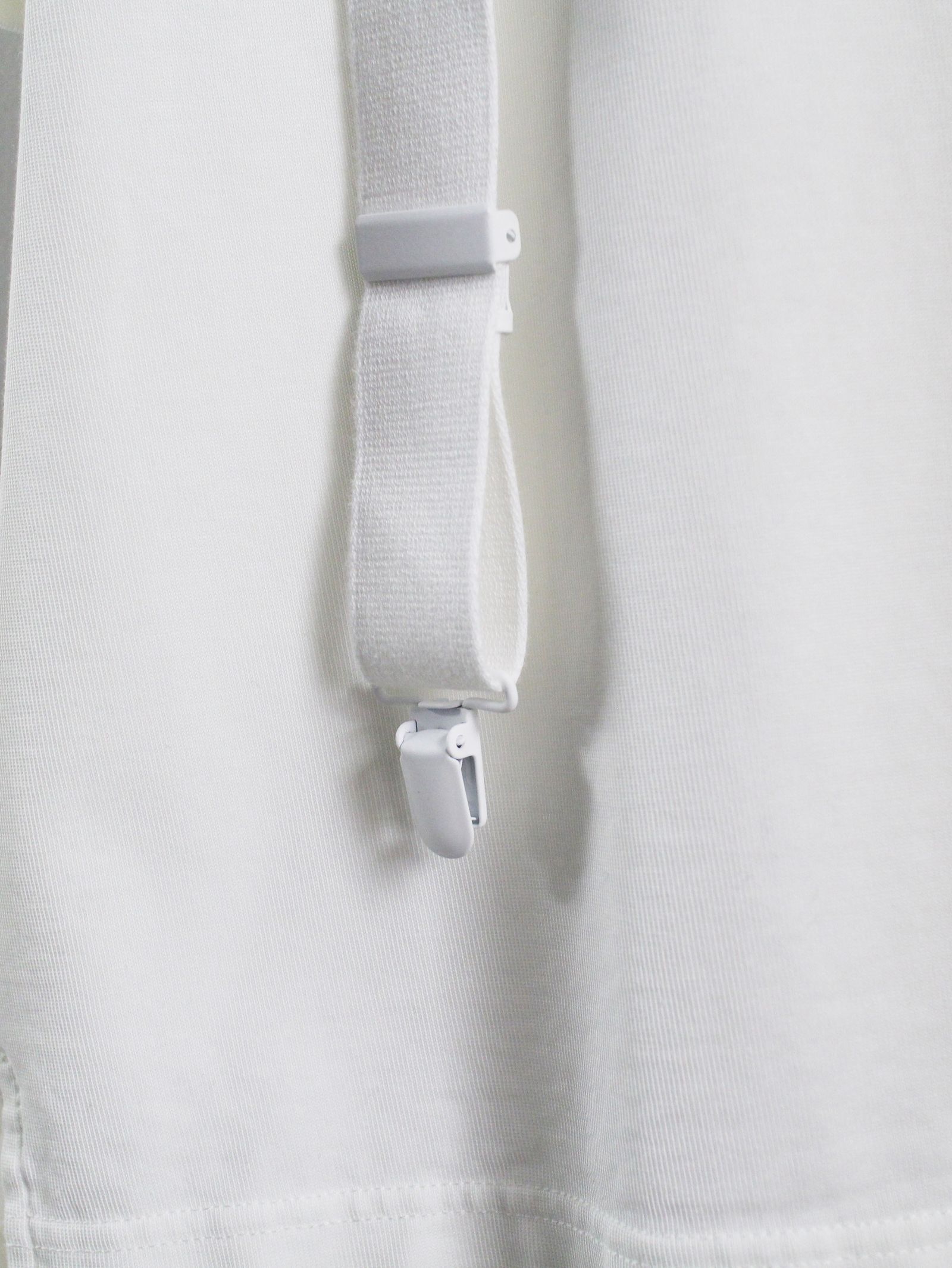 サスペンダーティーシャツ - suspendar T-shirt WHITE