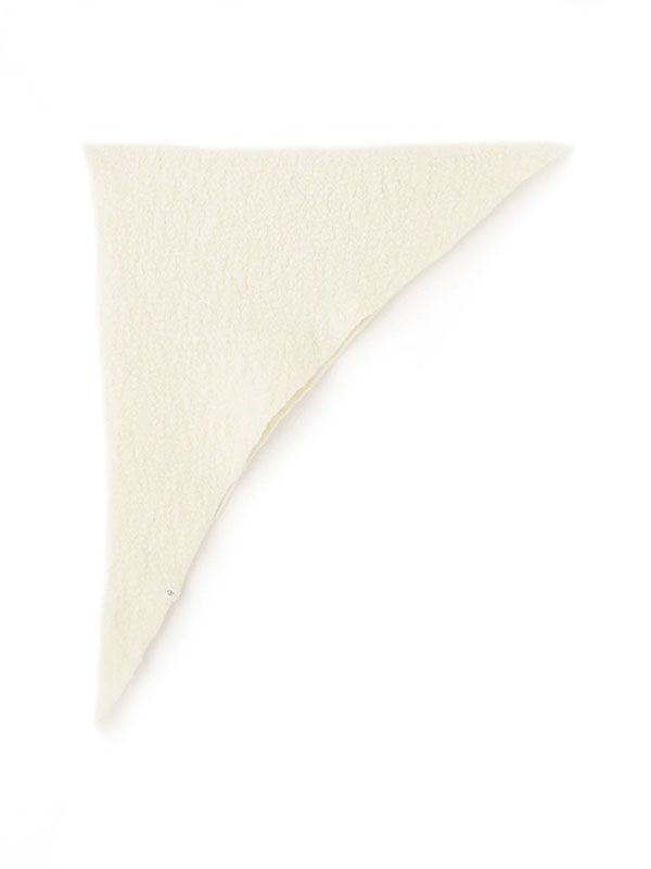 バンピーストールニットプルオーバー（ホワイト）