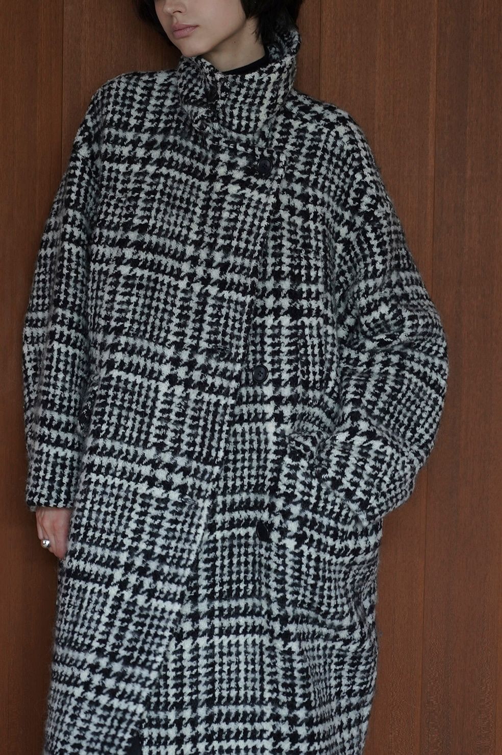 CLANE - コクーン オーバー コート - SHORT SHAGGY COCOON OVER COAT