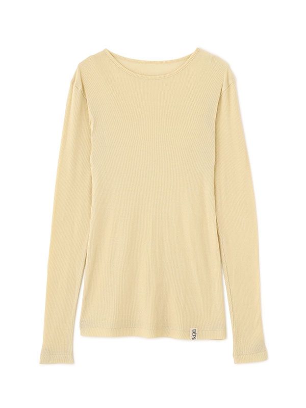 DEPENDREシアーロンTee / カットソー （CREAM）