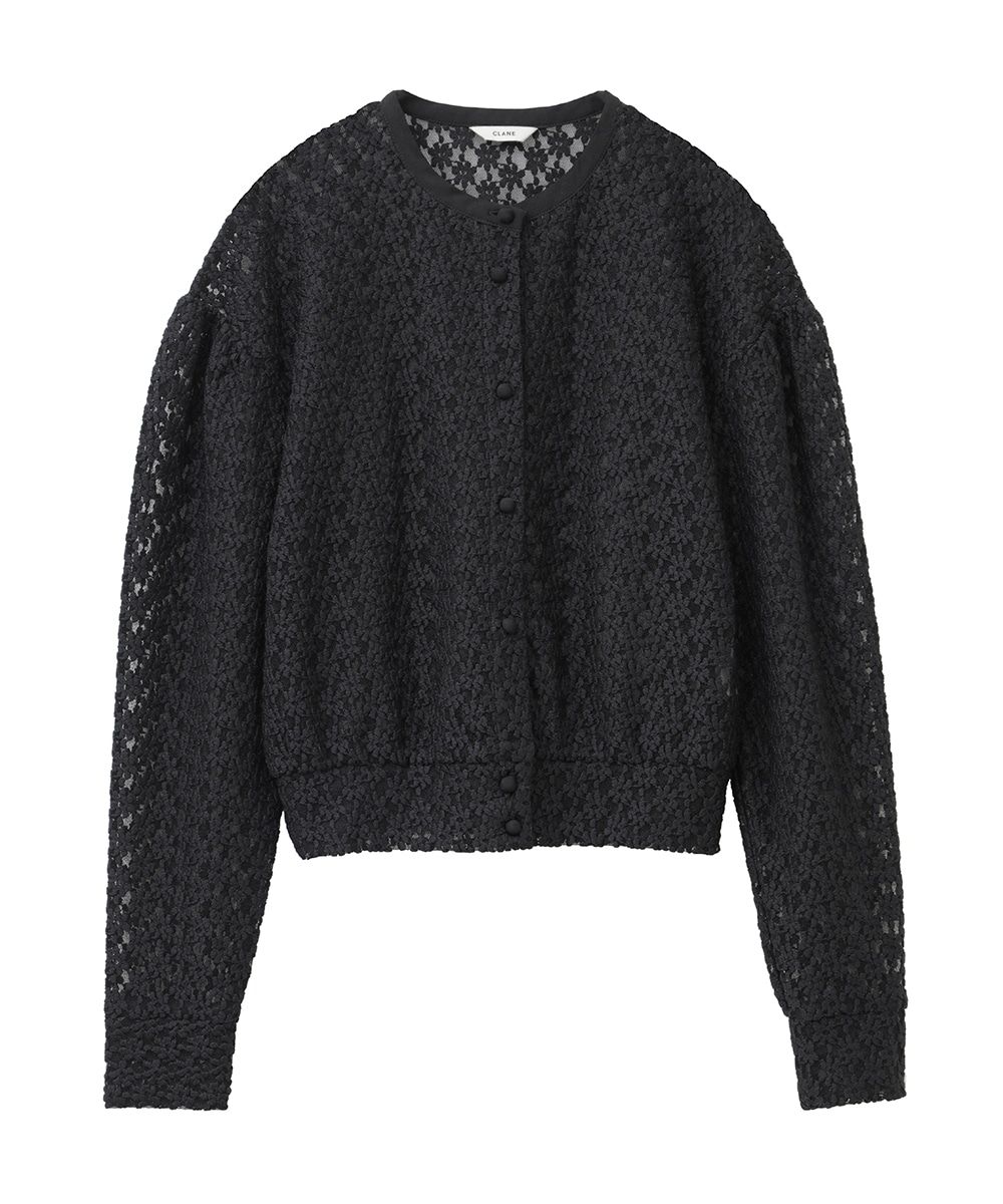 CLANE - 3D FLOWER LACE CARDIGAN - フラワーレースカーディガン ...