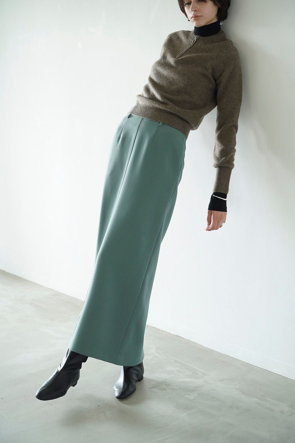 CLANE - アジャスター付きスカート - 2WAY ADJUST LOW WAIST SKIRT