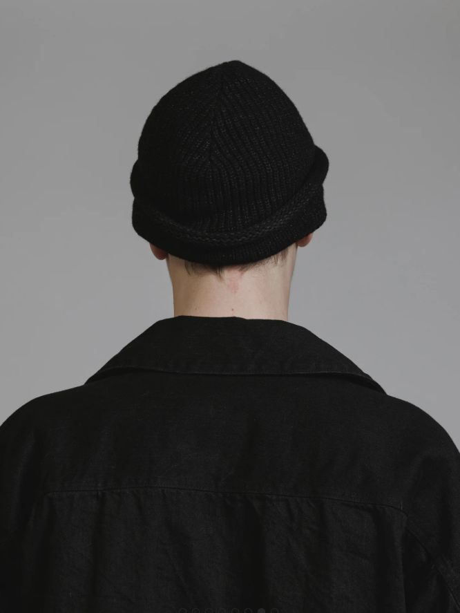 ビーニー / ニットキャップ (BLACK)