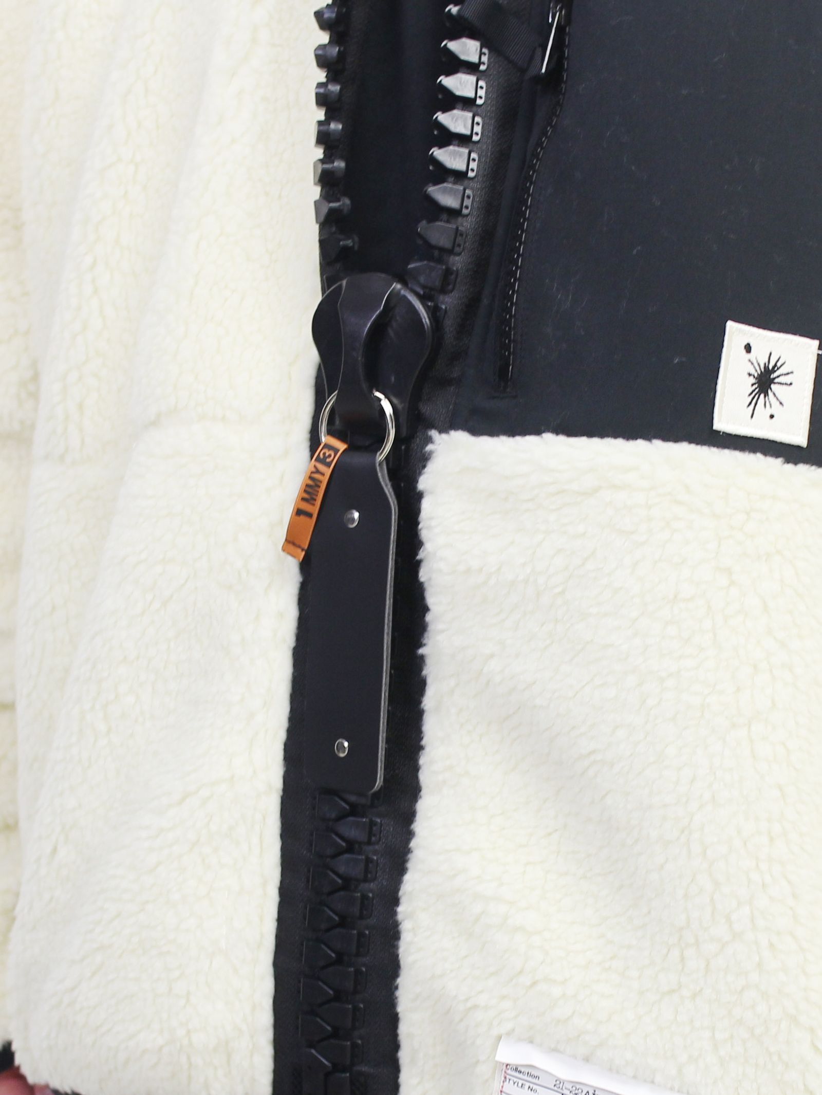 Wide Back Boa Blouson White - ボアブルゾン