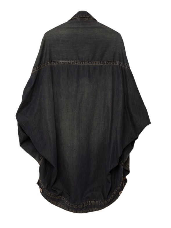 スーパービッグデニムジャケット - Huse Super Big Denim Jacket - INDIGO