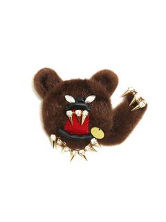 ブローチ - Bear brooch