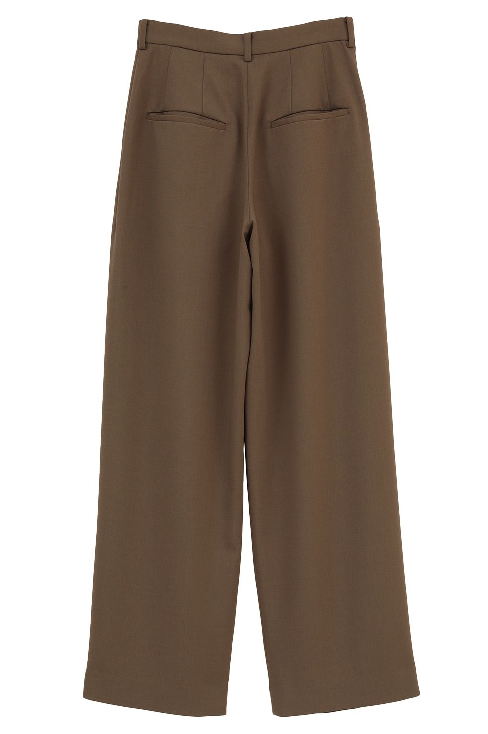 【26AW】ベーシックタックパンツ - BASIC TUCK PANTS (KHIKI)