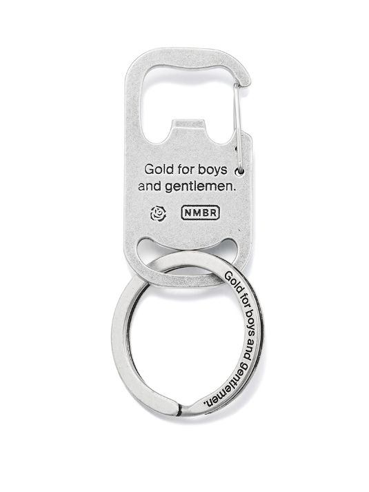 Bottle Opener Key Ring - ボトルオープナーキーリング - SILVER