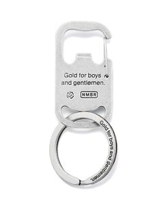 Bottle Opener Key Ring - ボトルオープナーキーリング - SILVER