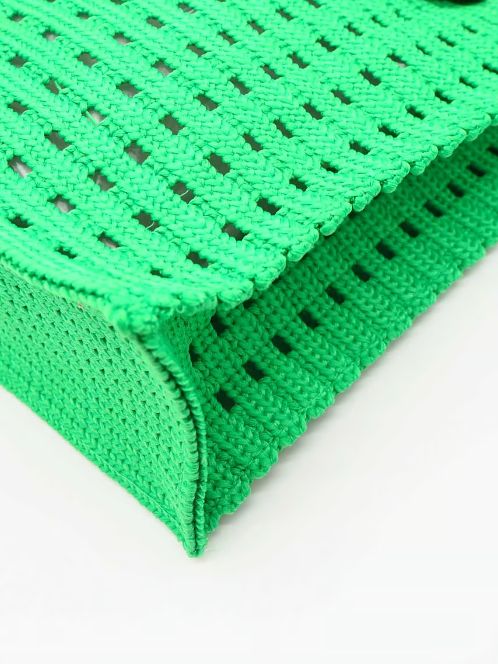 格子 バッグ - 24SBG09 - GREEN
