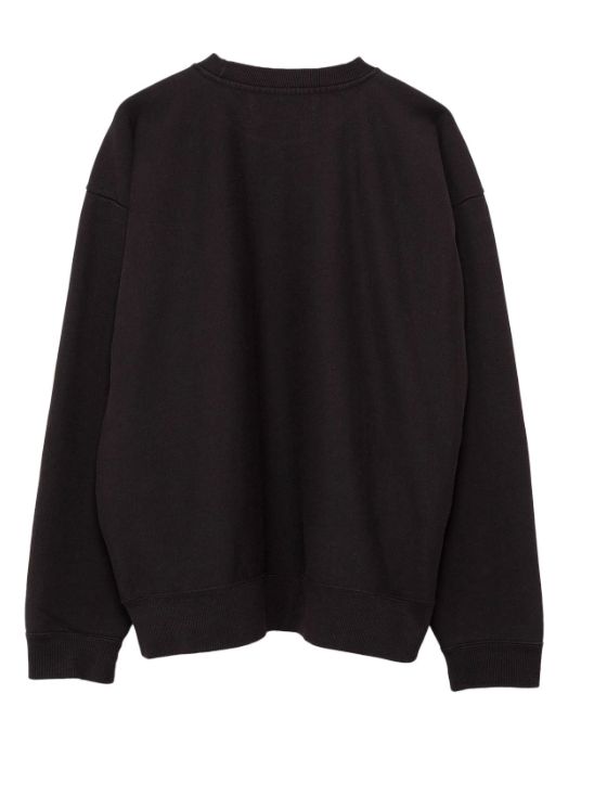 フレンチテリー プルオーバースエットシャツ - French Terry Pullover Sweatshirt (BLACK)
