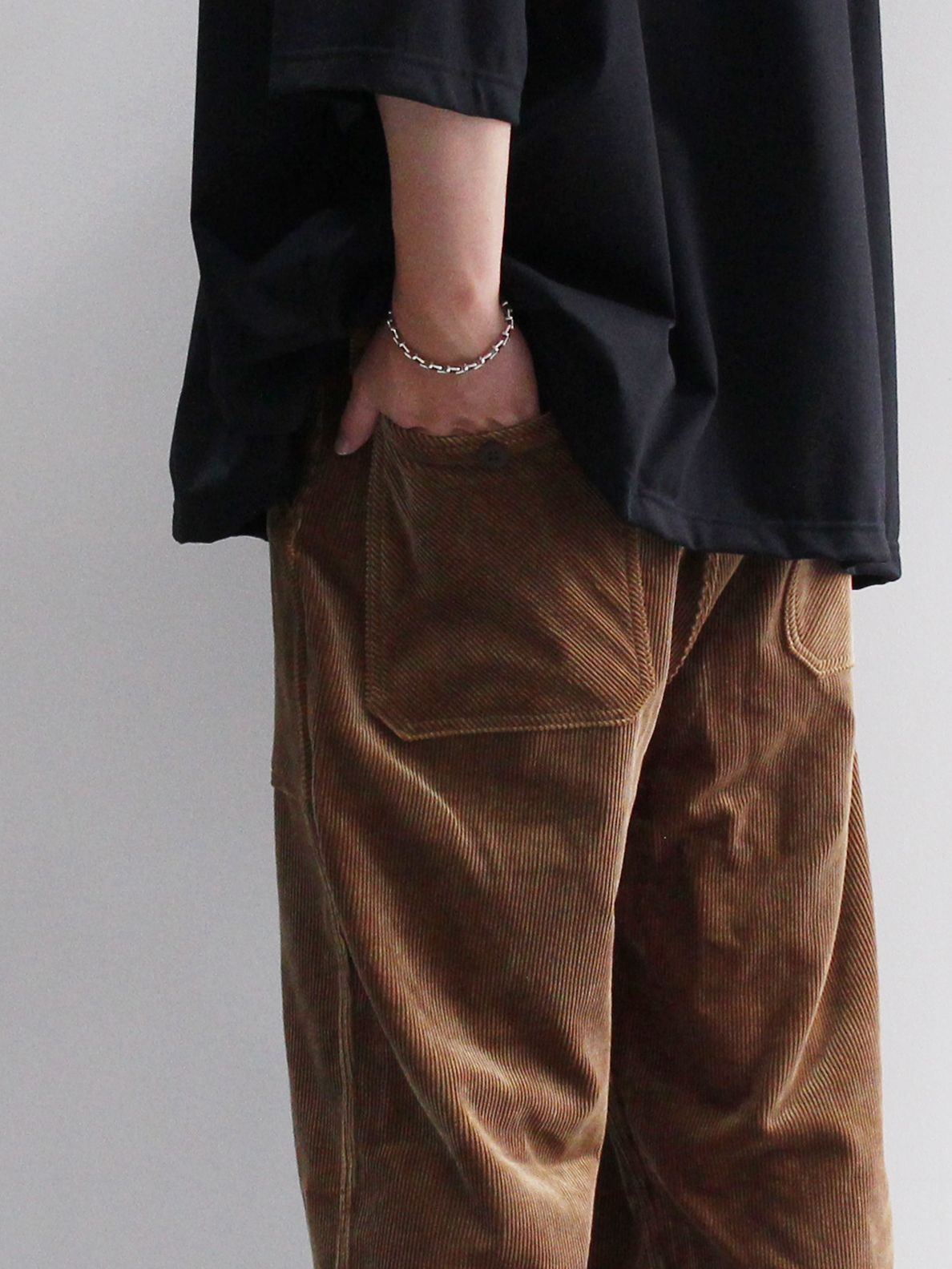 【23-24AW】 コーデュロイ カーゴ パンツ - CARGO PANTS CORDYROY - BEIGE