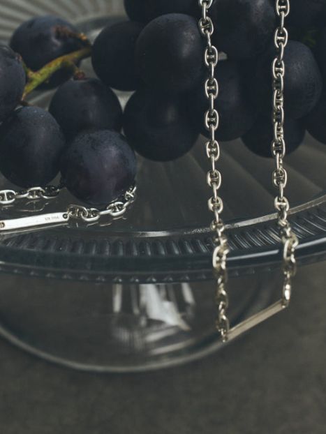 マリーナチェーンネックレス SV （S-48cm）