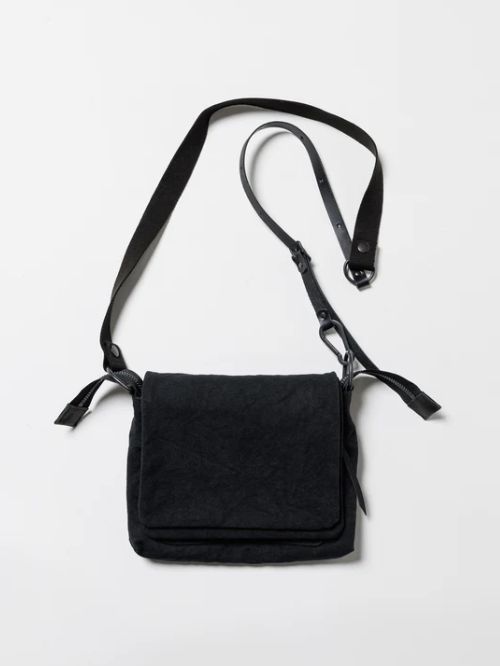 スモールショルダーバッグ  - SMALL SHOULDER BAG BLACK