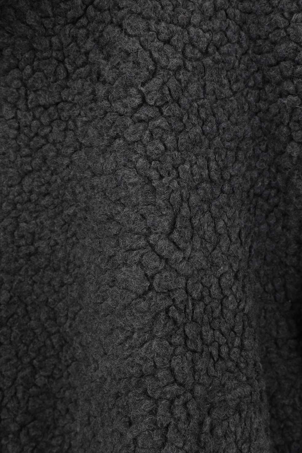 バルーン ボア ブルゾン  -BALLOON BOA BLOUSON - GREY