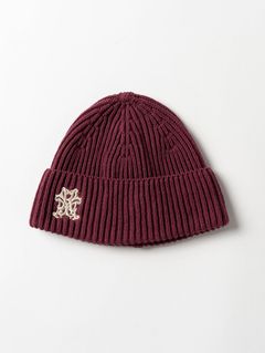 KMY BEANIE - カミヤロゴビーニー / ニットキャップ - RED