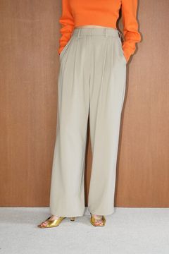 【24SS】ベーシックタックパンツ -  BASIC TUCK PANTS - BEIGE