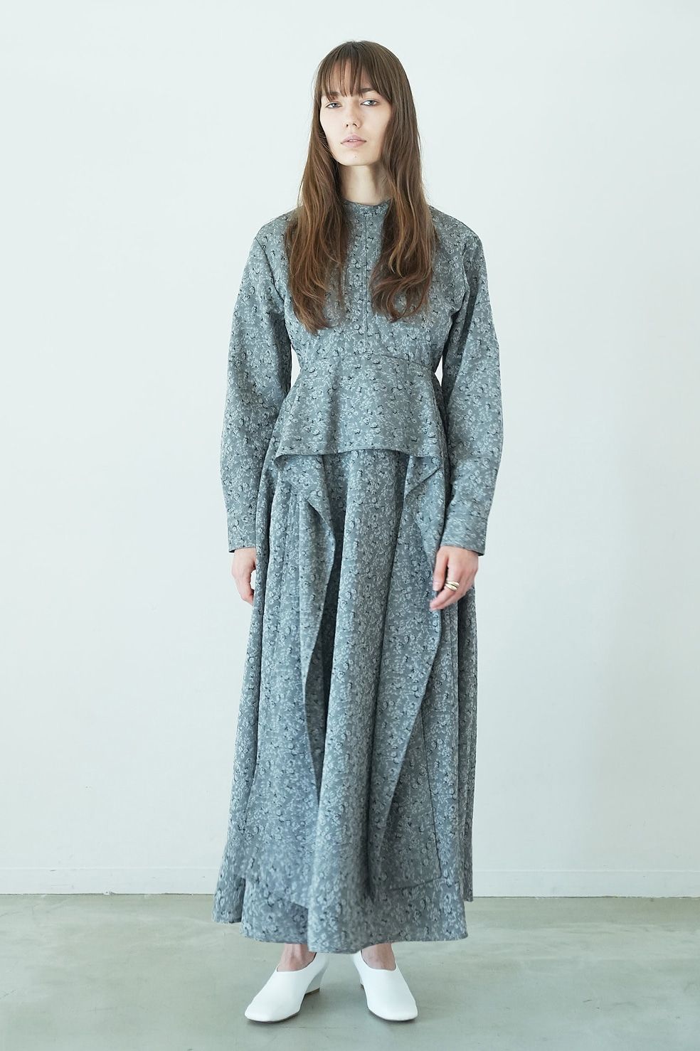 CLANE - ジャガードワンピース - 2WAY JAQUARD ONEPIECE - GREY ...