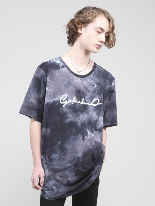 タイダイ天竺Tシャツ - Tie Dye T Shirt - BLACK MIX