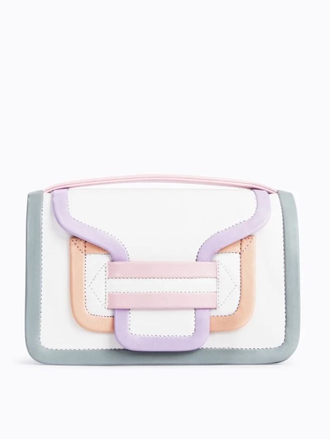 アルファ ハンドバッグ - ALPHA BAG - MULTI WHITE