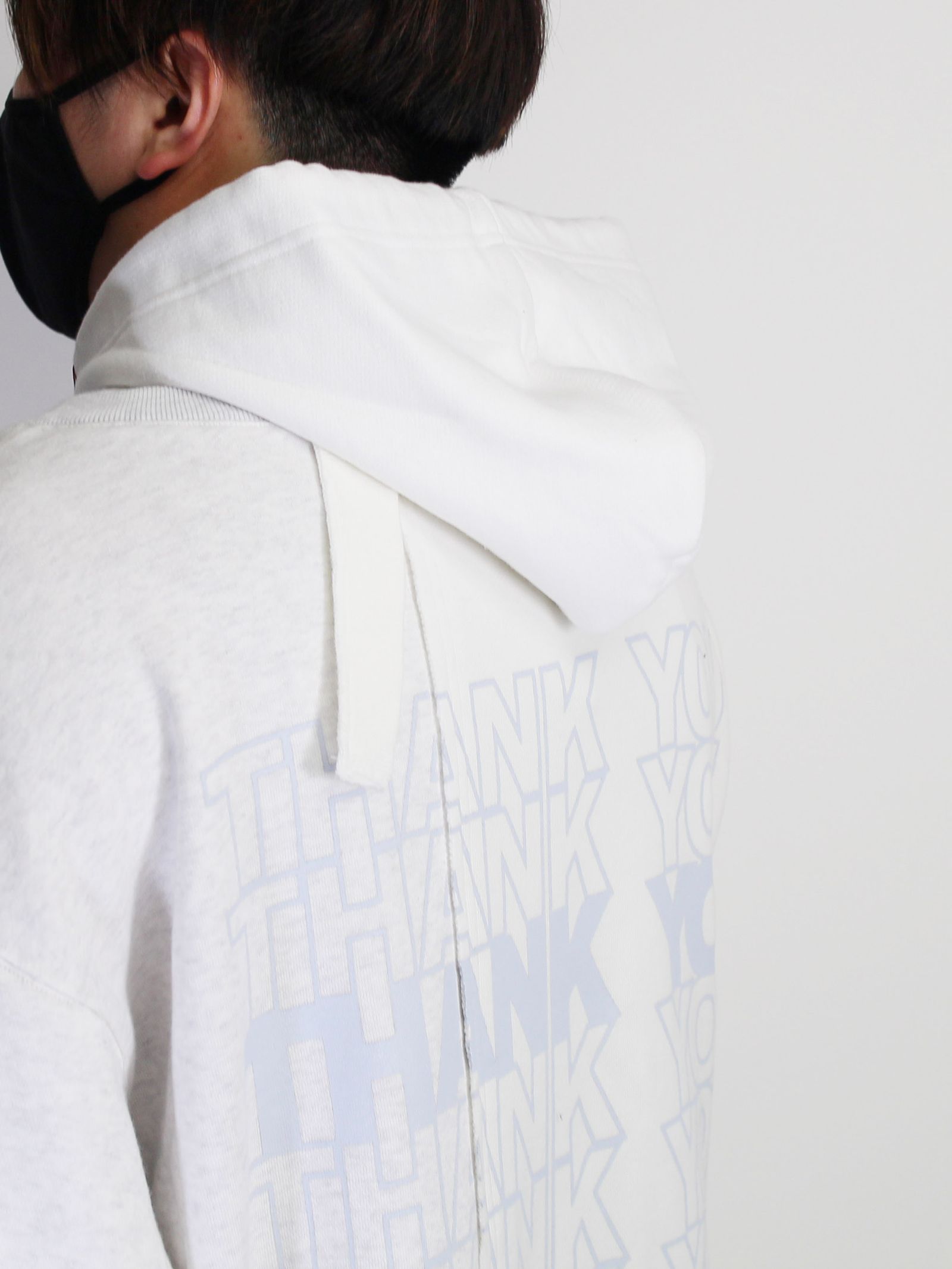コンバインドフーディ - Combined  hoodie WHITE