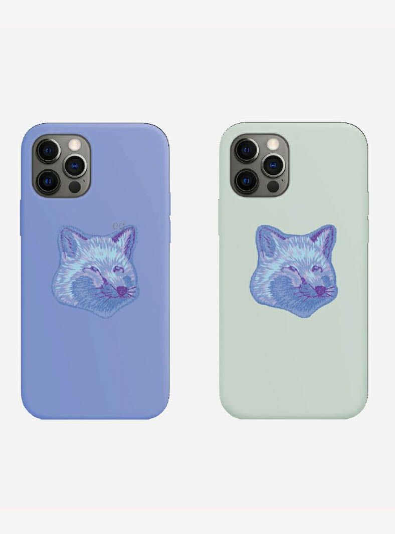 MAISON KITSUNÉ - 【IPHONE 13】 COOL TONE FOX HEAD CASE FOR 