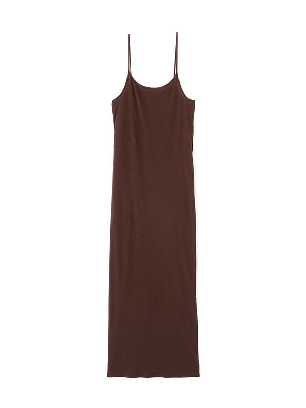 マルチウェイカットロングスカート - BROWN
