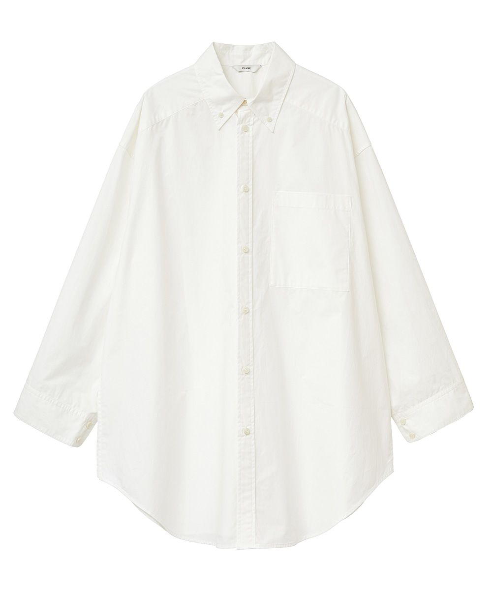 ヒューズ シャツ - HUGE SHIRT - WHITE
