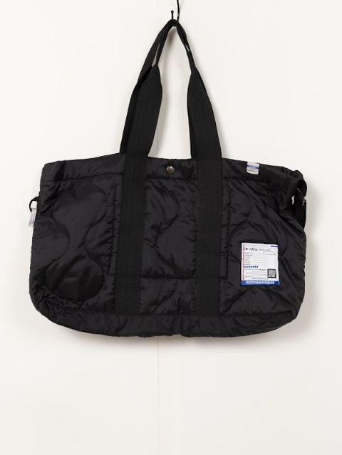 リップストップキルトバッグ - RIPSTOP QUILT  BAG - BLACK