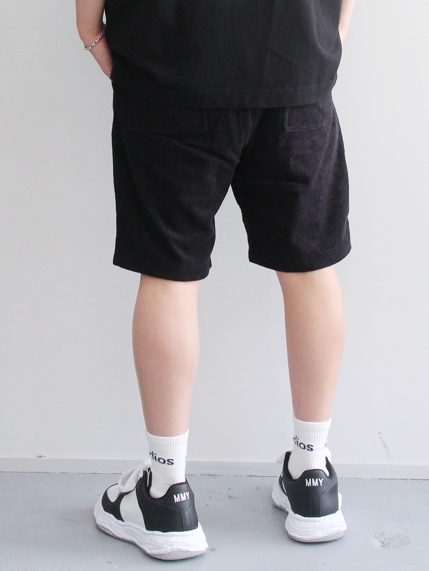 TF バミューダ パンツ ショートパイル - BLACK