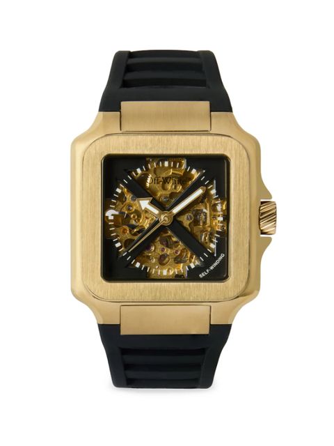 【PROTO AUTO】自動巻き 腕時計 / ウオッチ (BLACK×GOLD)