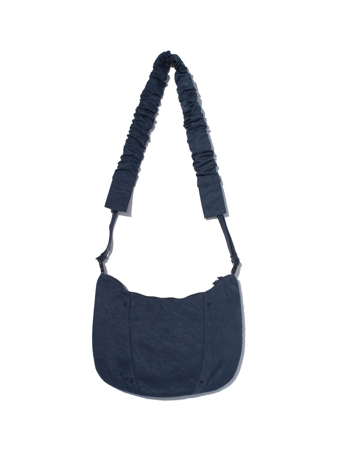 テクスチャード ツイル ポーチバッグ  / TEXTURED TWILL POUCH （Navy)