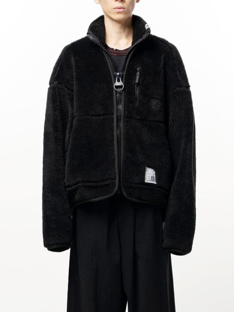 【26AW】 ワイドバッグボアブルゾン - Wide Back Boa Jacket - BLACK