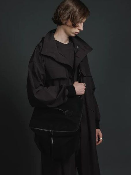 2way ショルダーバッグ - BLACK