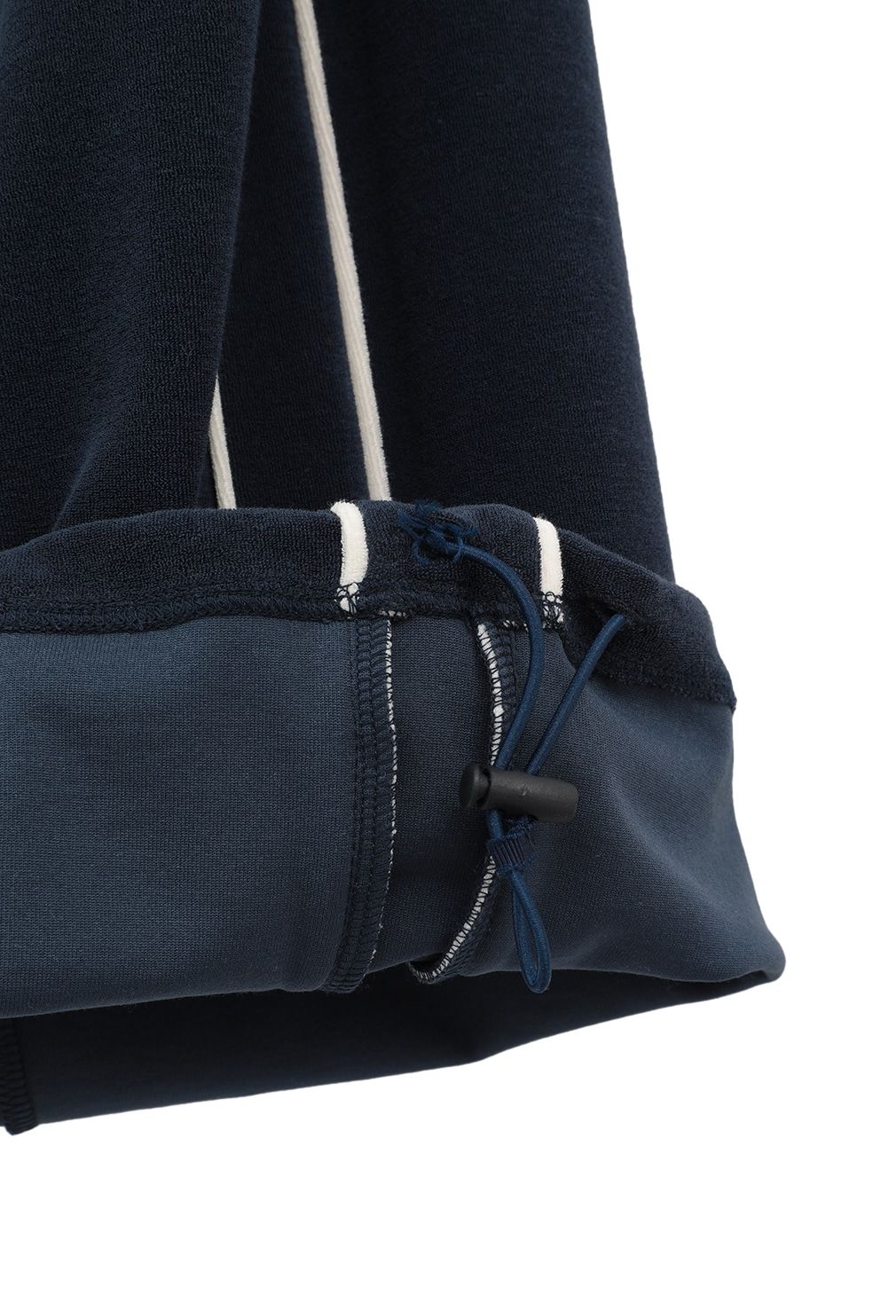パイルセットアップ - PILE CONTRAST LINE SET UP (NAVY)